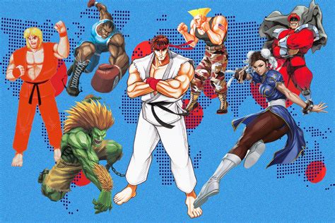 original street fighter characters